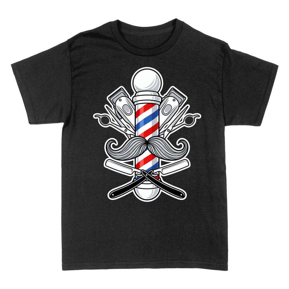 Camisetas: Icono Cl&aacute;sico de Barber&iacute;a