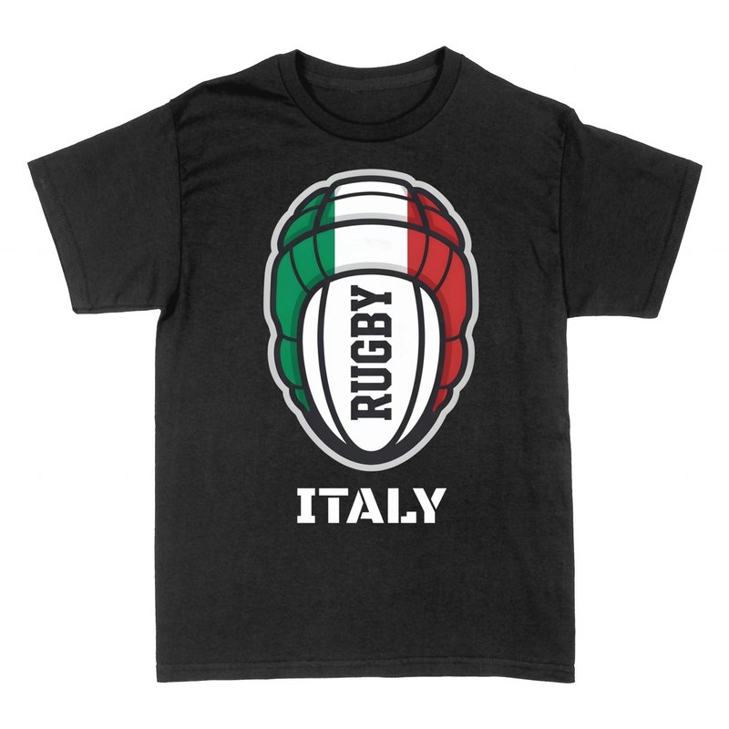 Camisetas: Rugby Italia Bal&oacute;n Bandera