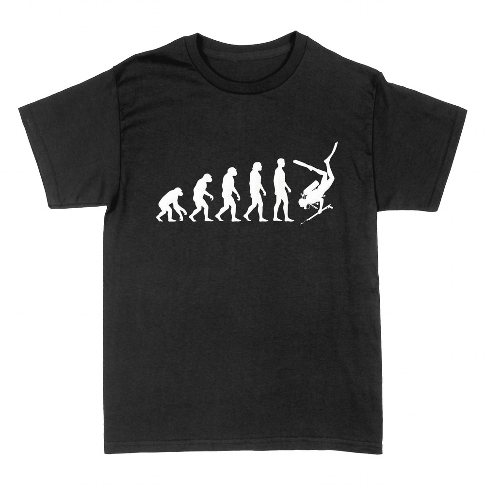 Camisetas: Evoluci&oacute;n del Buceador