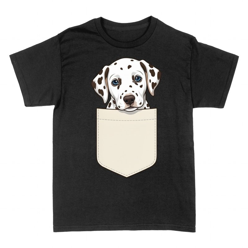 Camisetas: D&aacute;lmata en el bolsillo