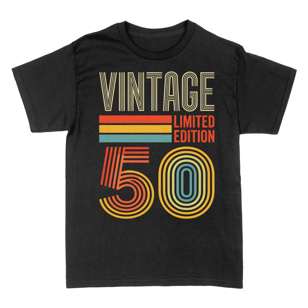 Camisetas: Vintage Limited Edition 50 Cumplea&ntilde;os