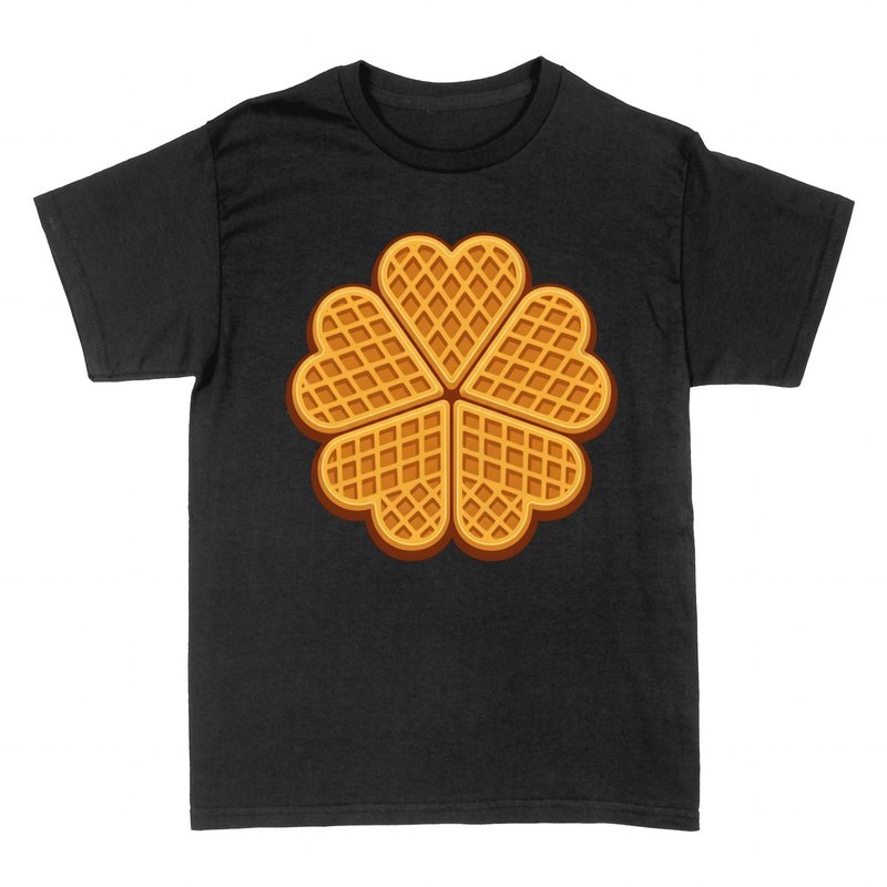 Camisetas: Gofre en Forma de Coraz&oacute;n