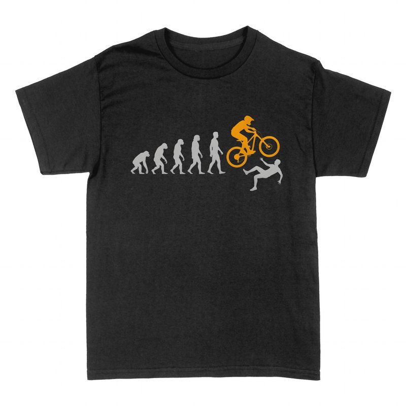 Camisetas: Evoluci&oacute;n del Ciclista de Monta&ntilde;a