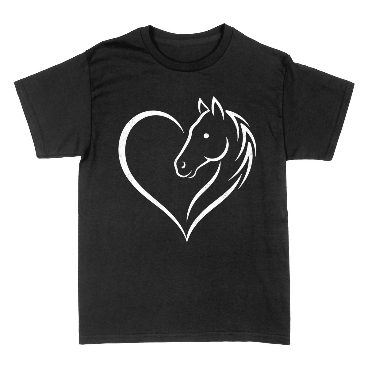 Camisetas: Amor por los Caballos - Coraz&oacute;n Ecuestre