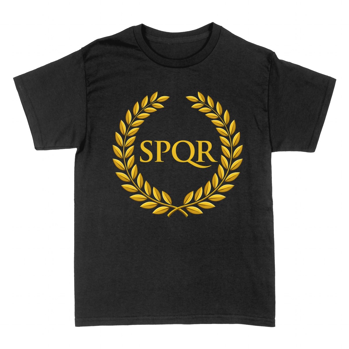 Camisetas: SPQR Corona de Laurel Imperio Romano