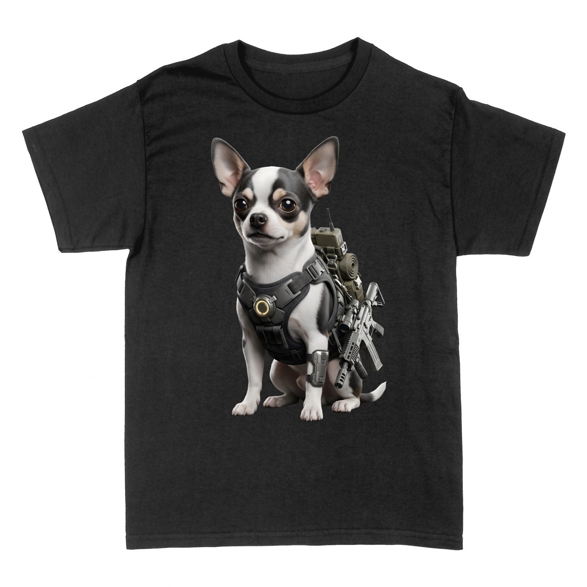 Camisetas: Chihuahua Polic&iacute;a T&aacute;ctico