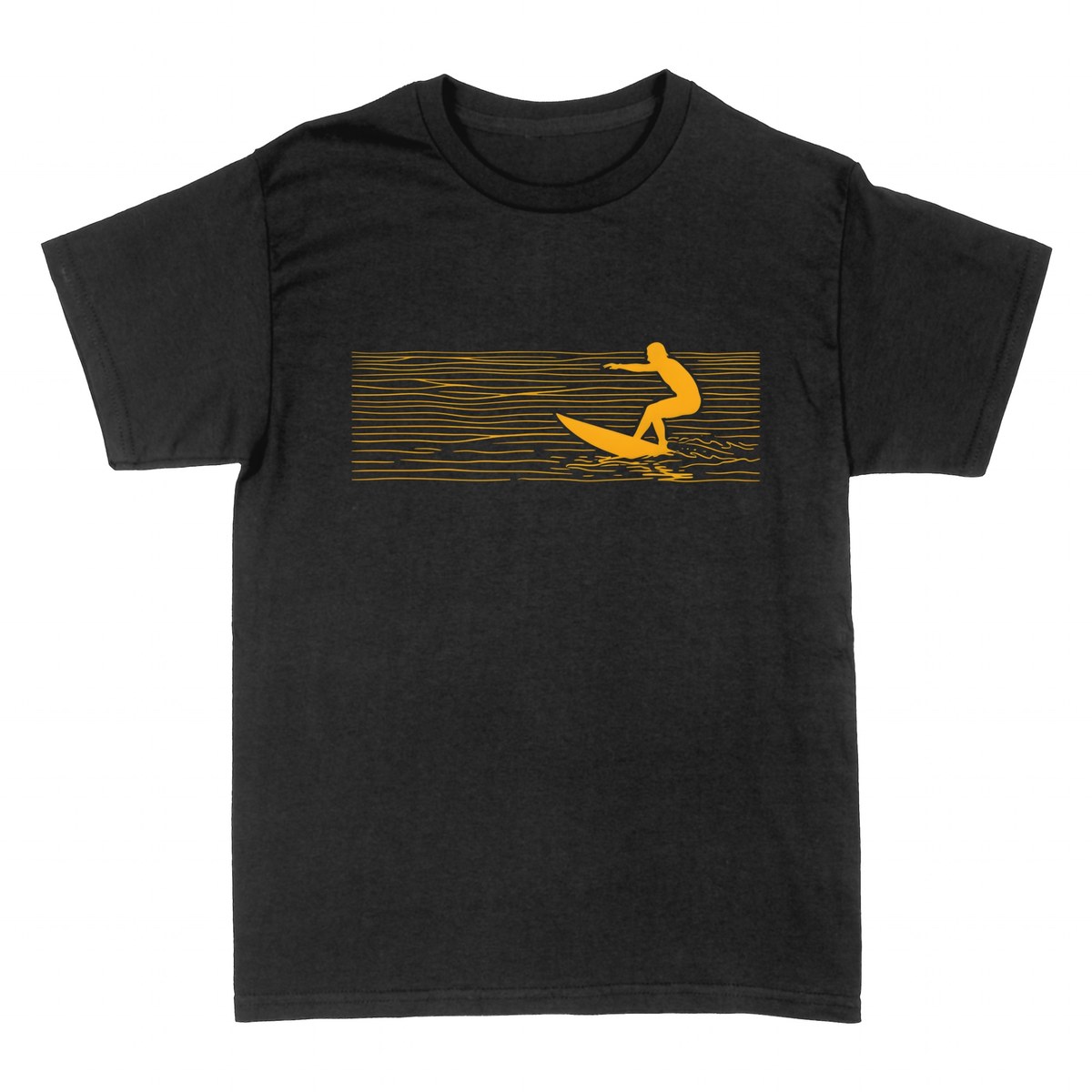 Camisetas: Surfista sobre la ola