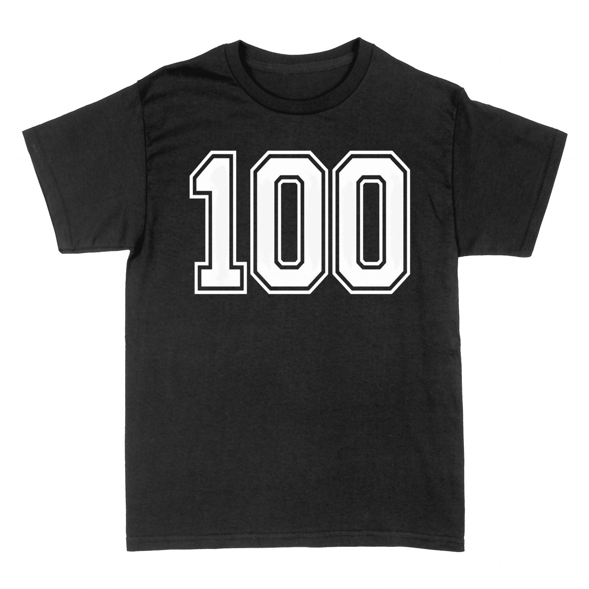 Camisetas: 100 Cumplea&ntilde;os Estilo Varsity