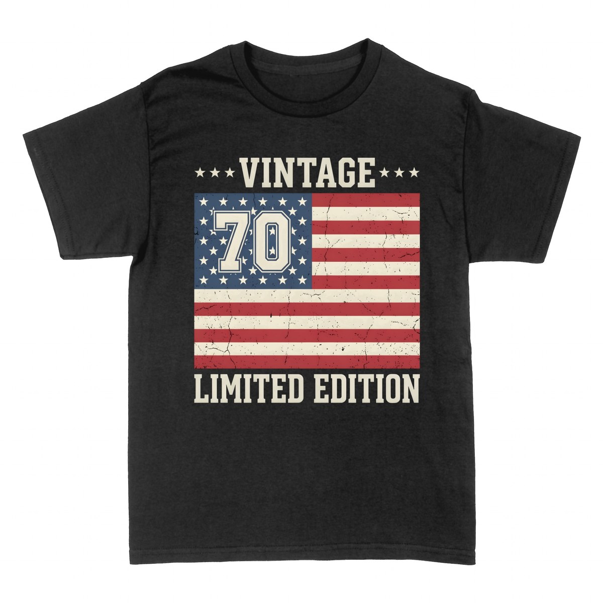 Camisetas: Vintage 70 Cumplea&ntilde;os Edici&oacute;n Limitada