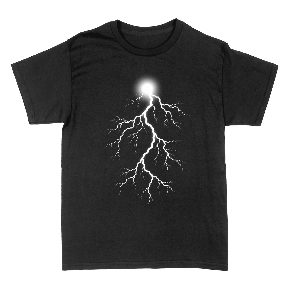 Camisetas: Rayo el&eacute;ctrico fulminante