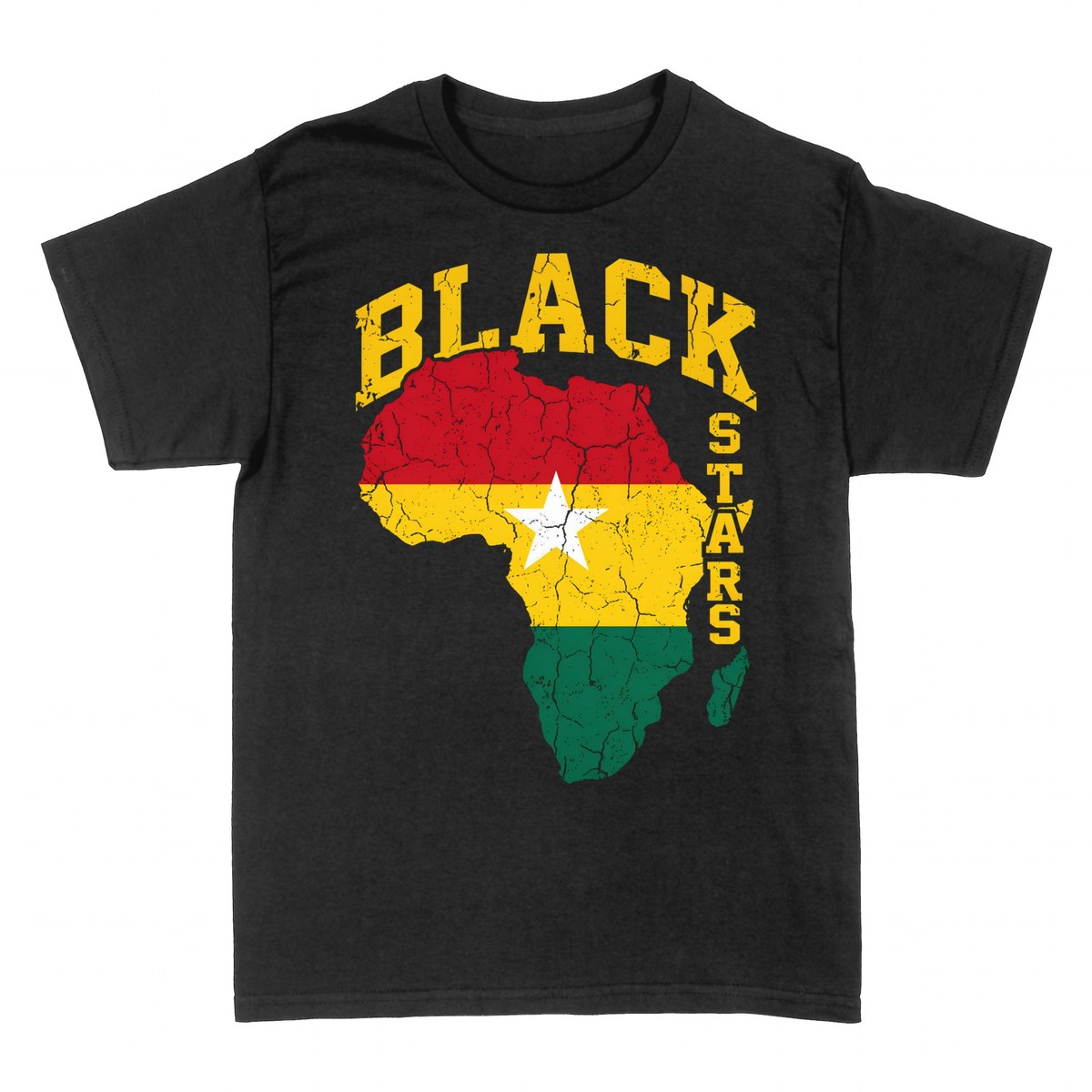 Camisetas: Black Stars de Ghana &mdash; Orgullo Africano