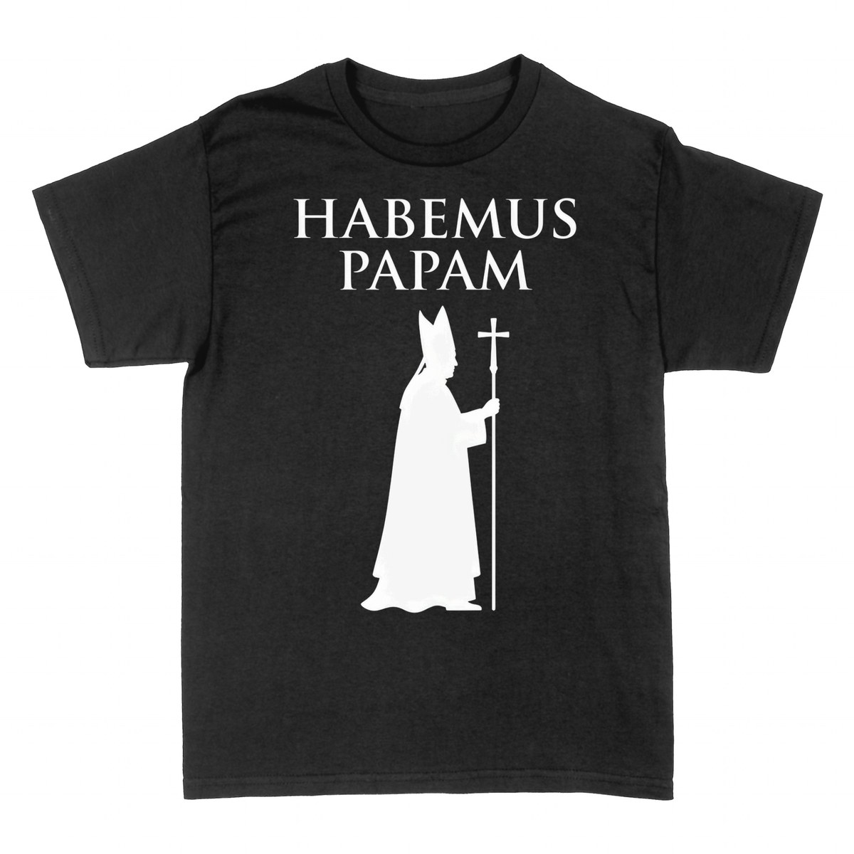 Camisetas: Habemus Papam &mdash; Frase Latina Cl&aacute;sica