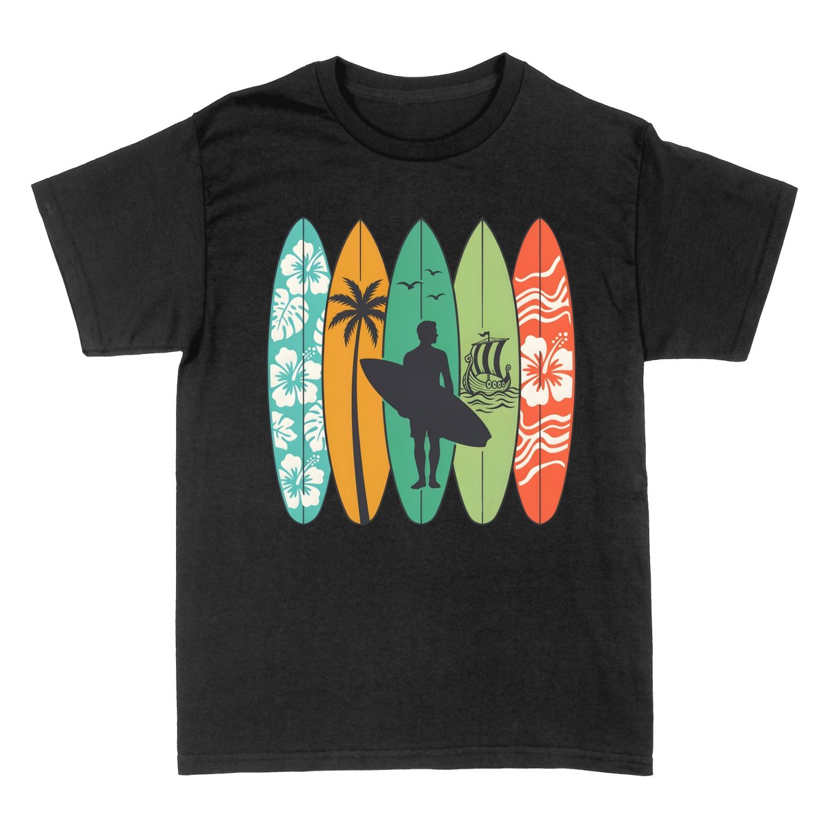 Camisetas: Tablas de Surf &mdash; Colecci&oacute;n Hawaiana