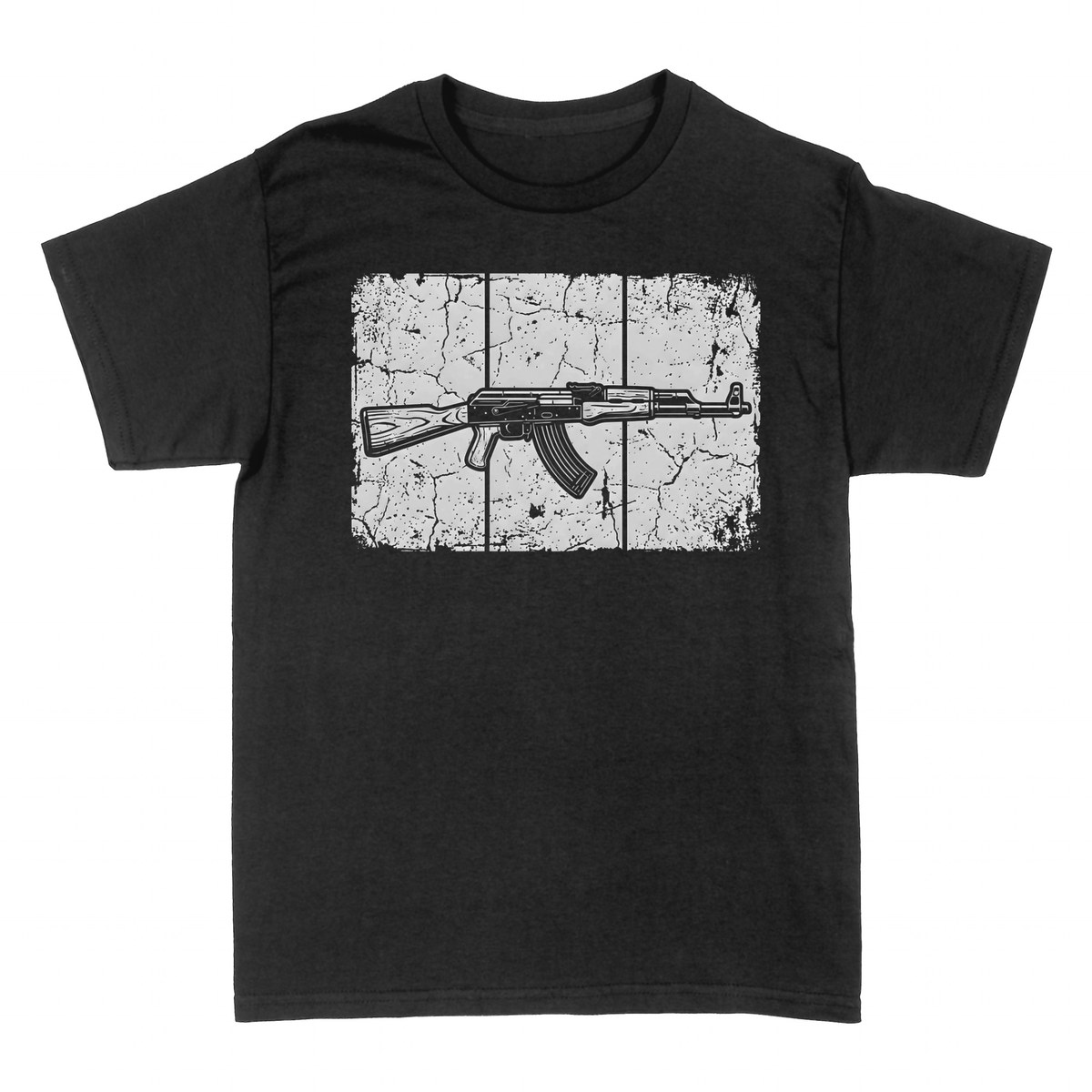 Camisetas: AK-47 Vintage Grunge Distressed