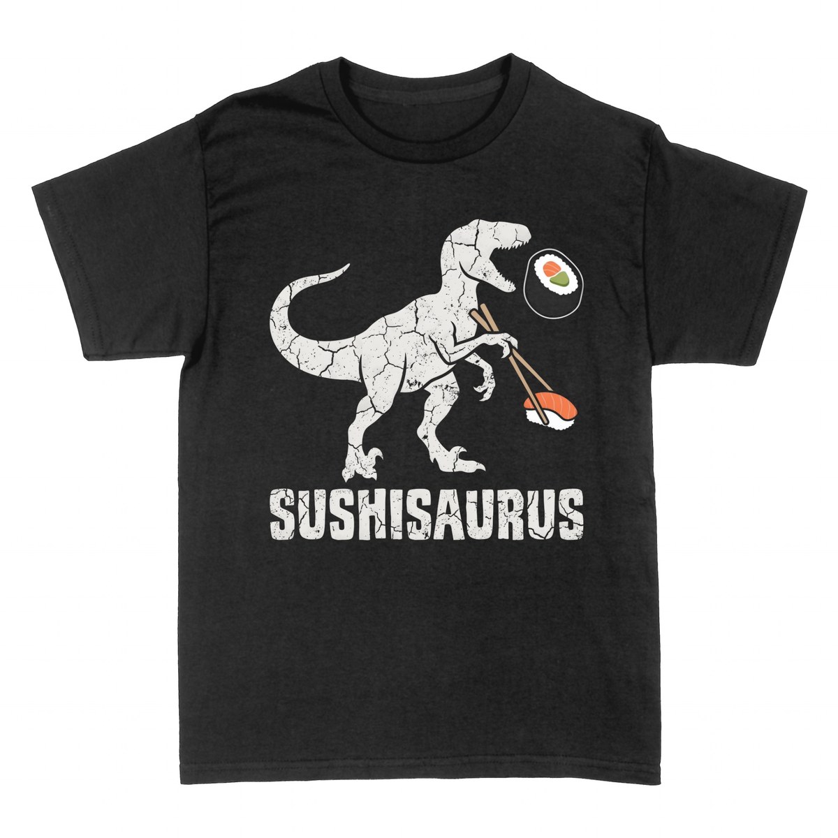 Camisetas: Sushisaurus - Dinosaurio Fan del Sushi