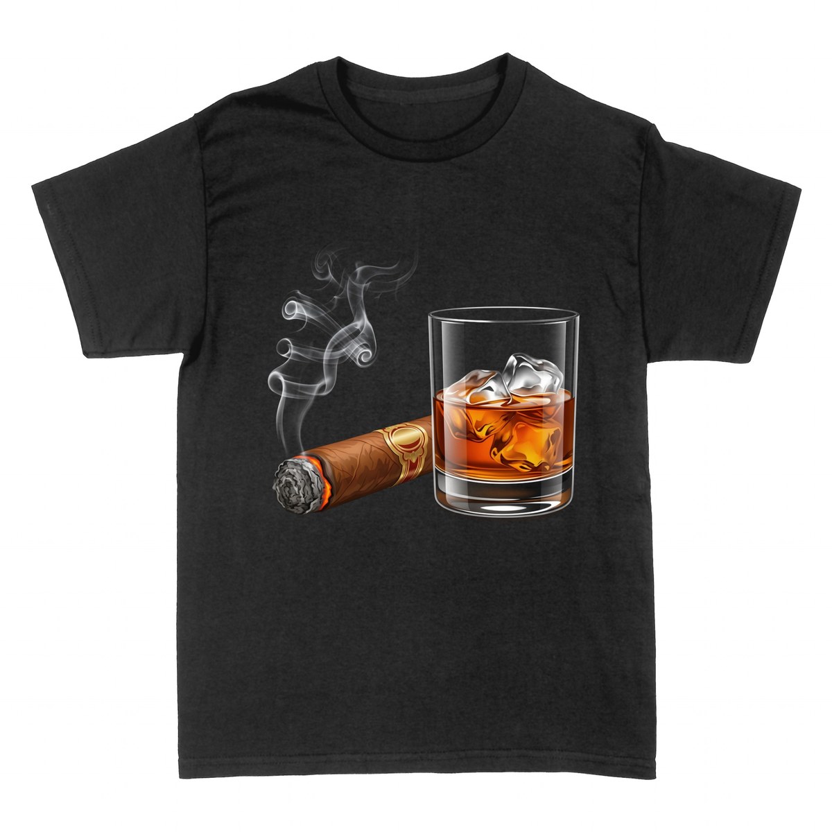 Camisetas: Whisky con Hielo y Puro