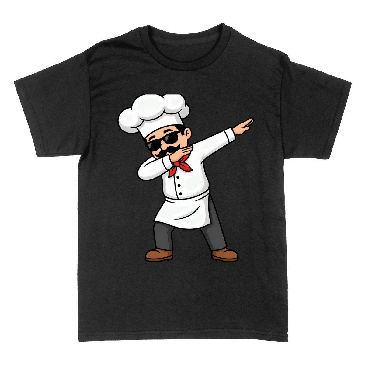 Camisetas: Chef Cocinero Haciendo el Dab