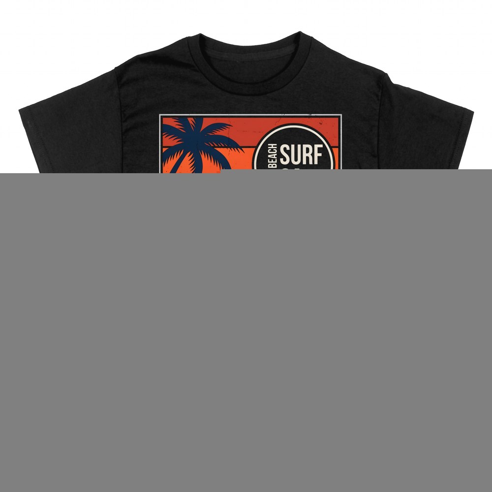 Camisetas: Insignia Vintage Surf Long Beach California