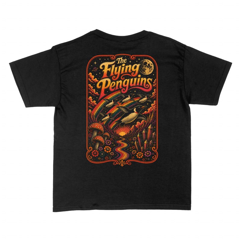 Camisetas: The Flying Penguins