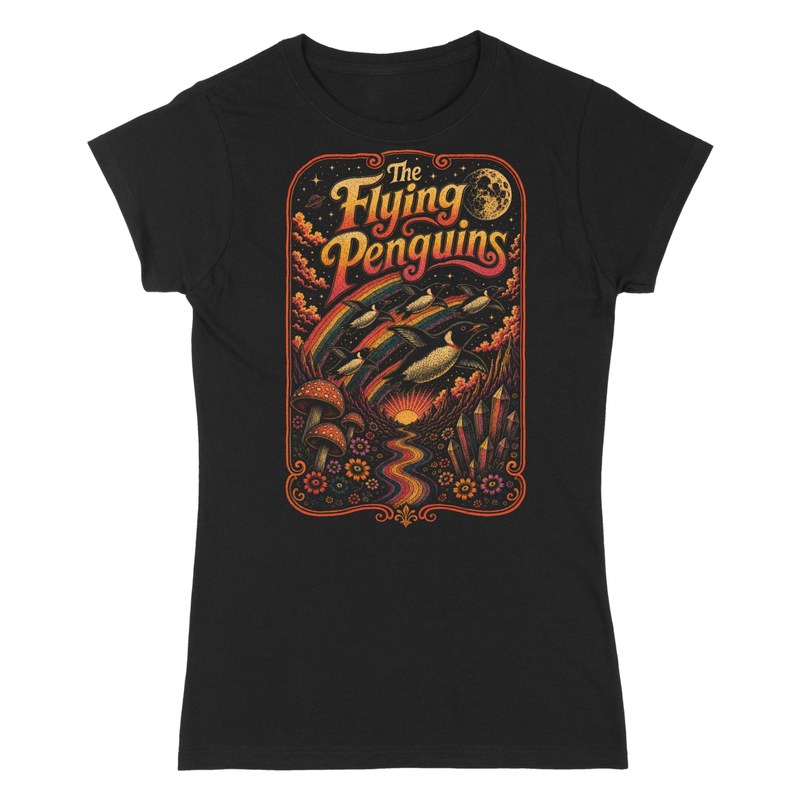 Camisetas: The Flying Penguins
