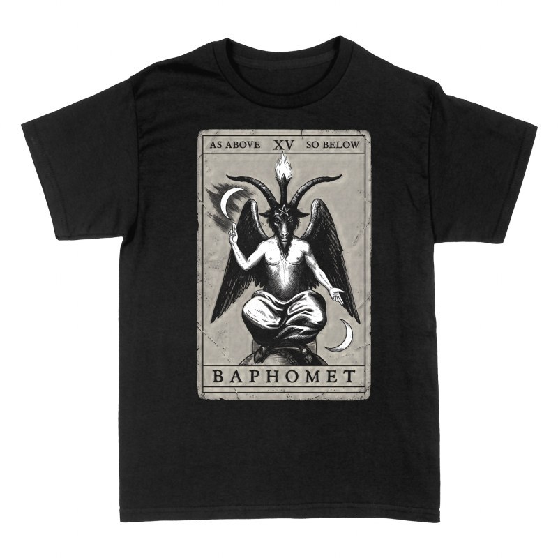 Camisetas: Tarot de Bafomet, como es arriba es abajo