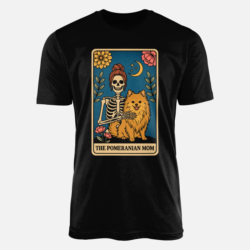 Camisetas: Carta de tarot de la mam&aacute; de un pomerania