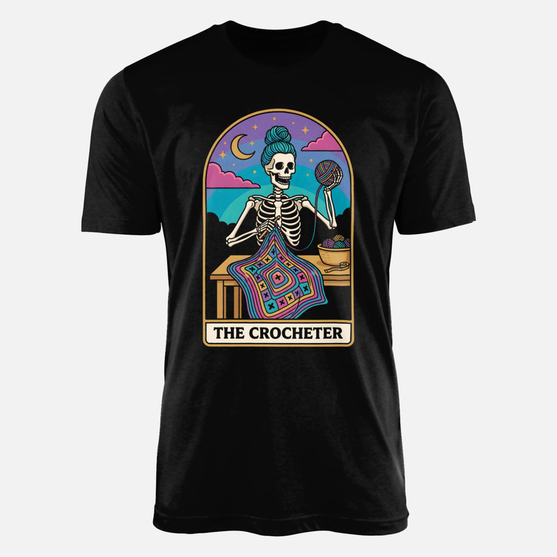 Camisetas: Carta de tarot de la ganchillera