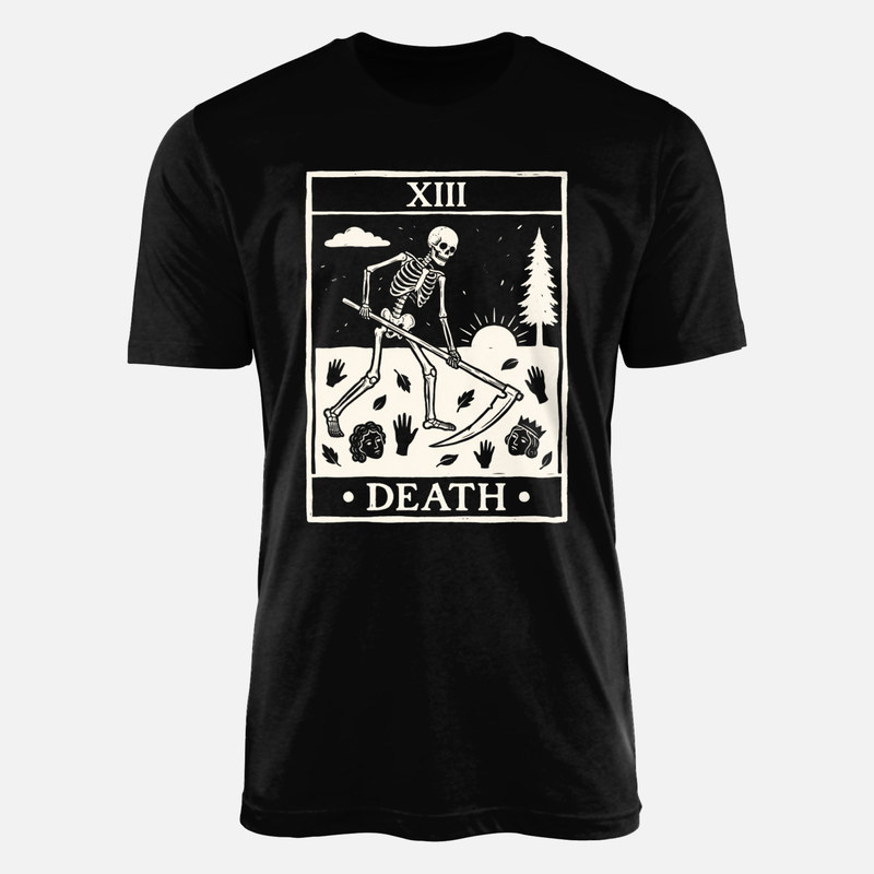 Camisetas: Carta de tarot la Muerte XIII