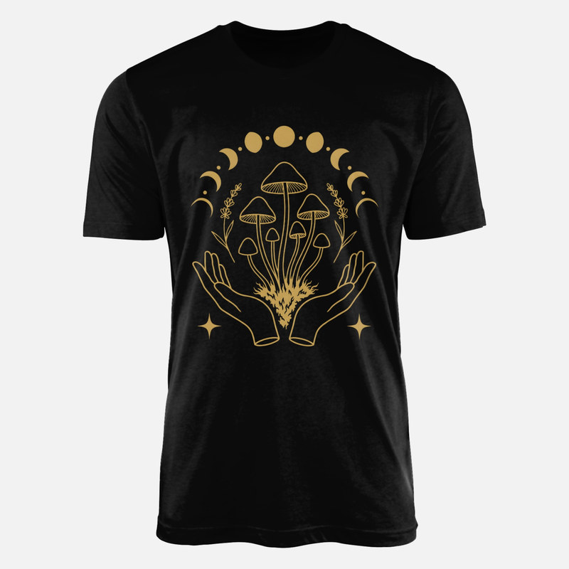 Camisetas: Setas m&iacute;sticas con fases lunares