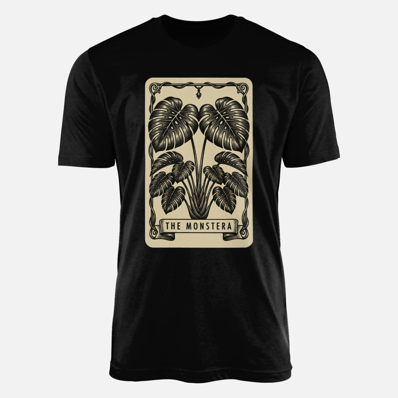 Camisetas: Carta de tarot de monstera