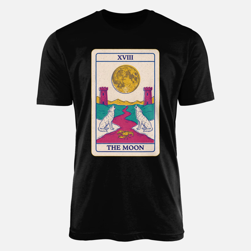 Camisetas: Carta de tarot la luna