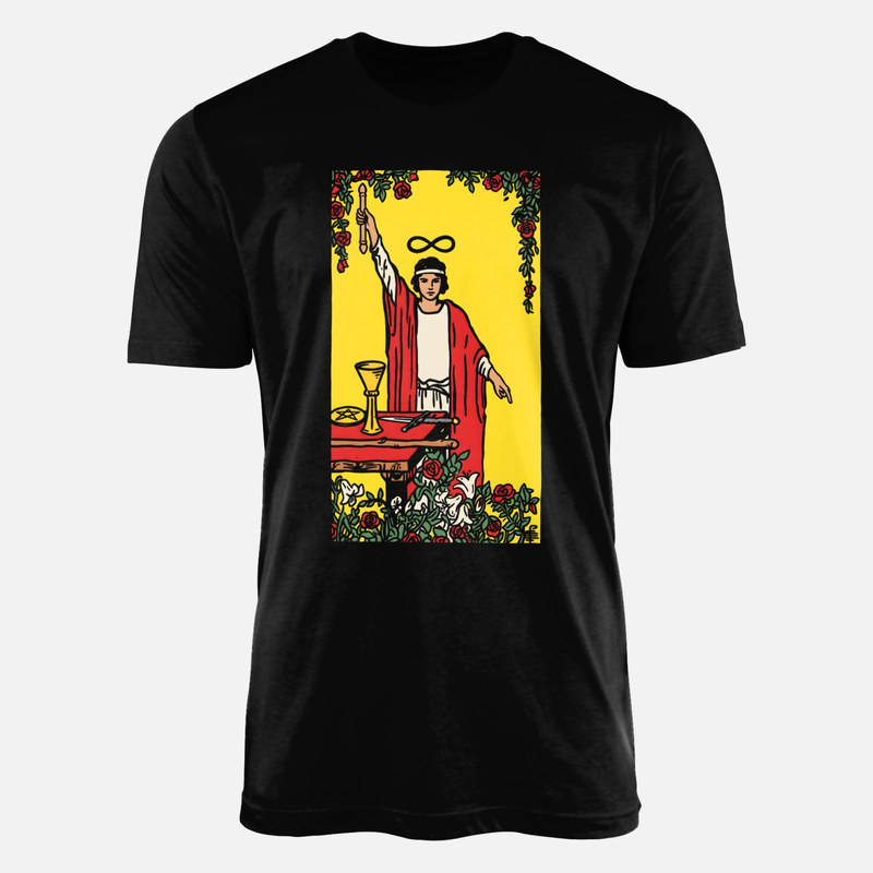 Camisetas: Carta de tarot El Mago cl&aacute;sica
