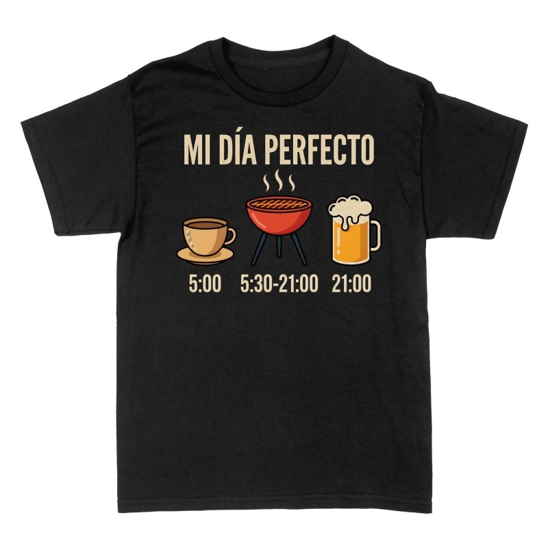 Camisetas: Mi d&iacute;a perfecto de barbacoa