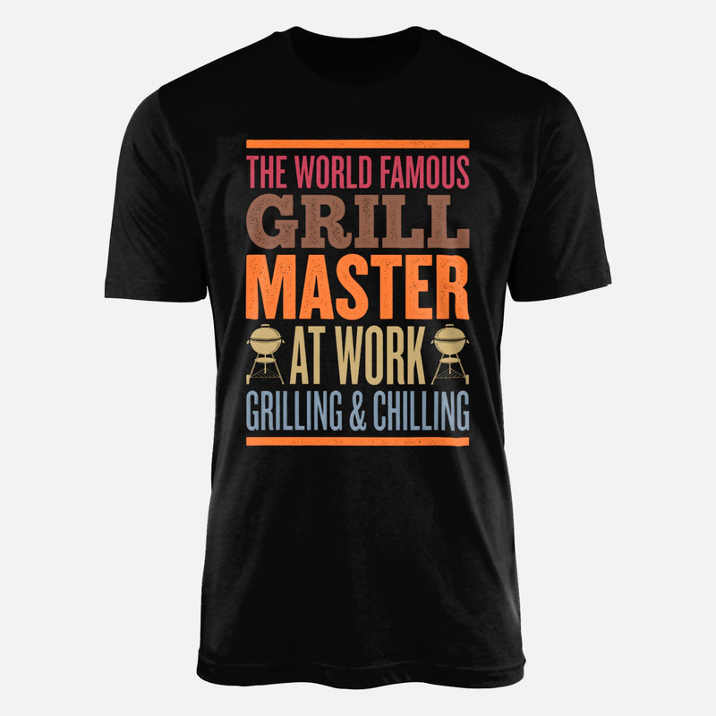 Camisetas: Maestro de la barbacoa trabajando