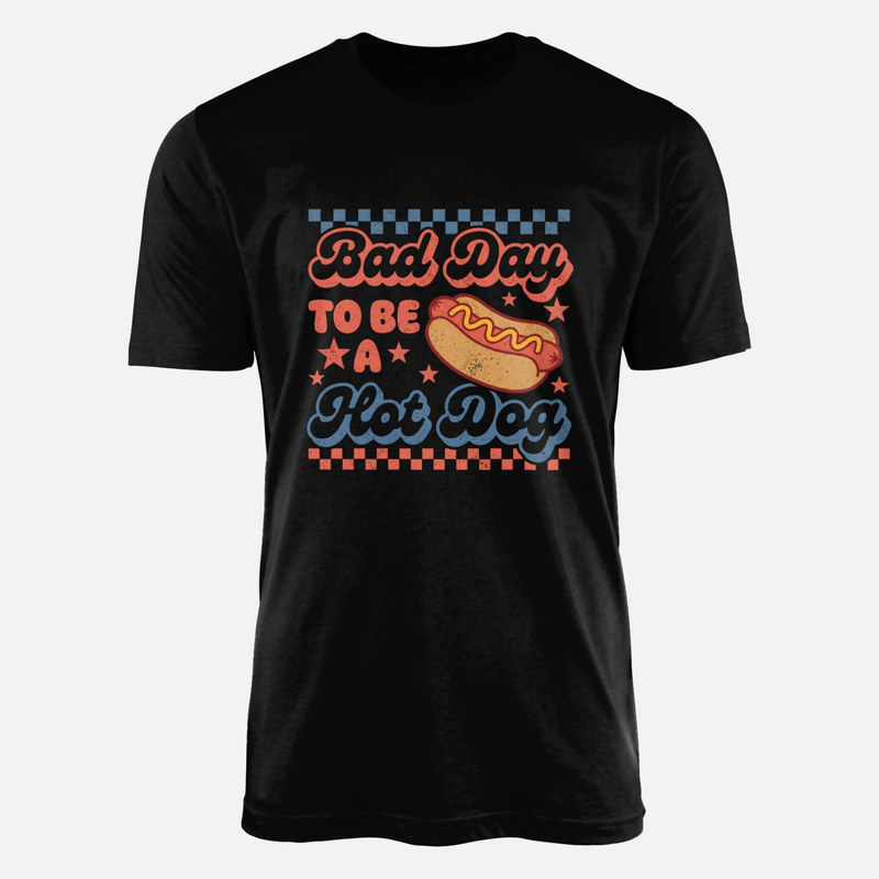 Camisetas: Mal d&iacute;a para ser un perrito caliente
