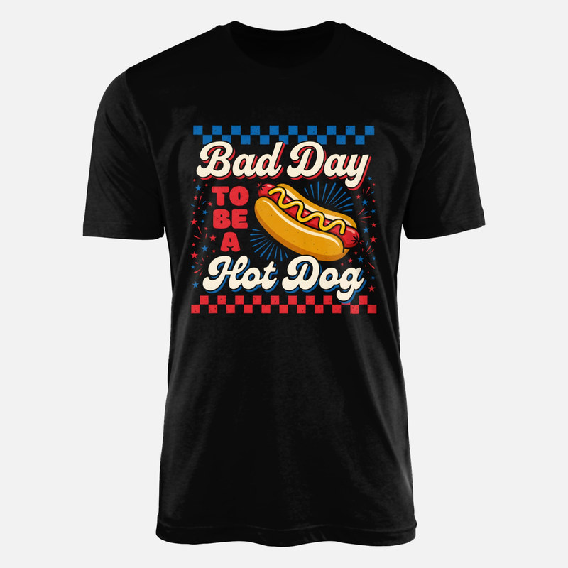 Camisetas: Mal d&iacute;a para ser un perrito caliente