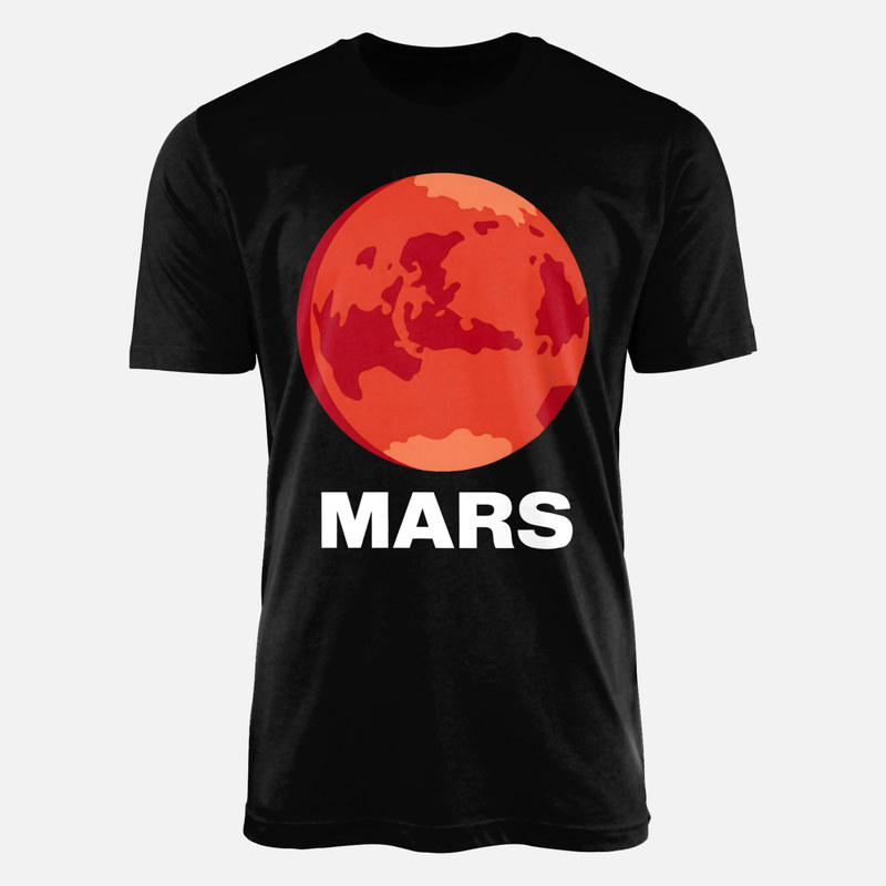 Camisetas: Planeta Marte