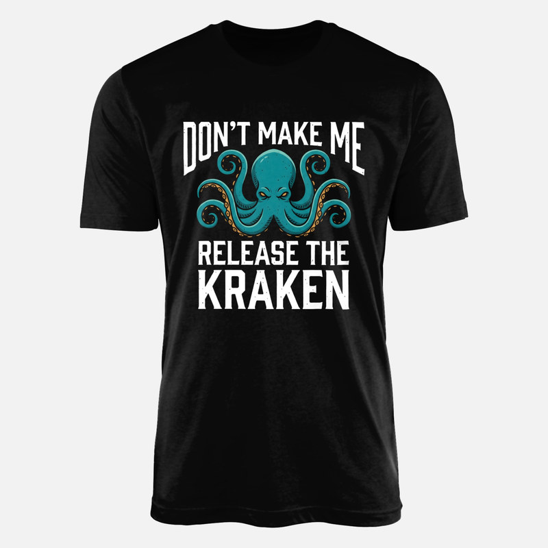 Camisetas: No me hagas liberar al kraken