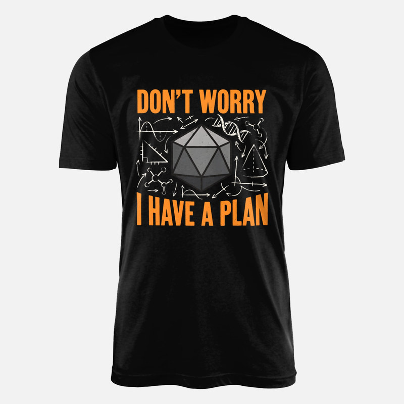Camisetas: Dado d20 y f&oacute;rmulas cient&iacute;ficas
