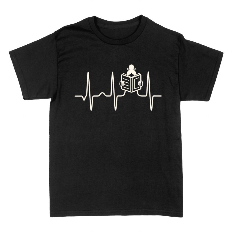 Camisetas: Latido con lector y libro
