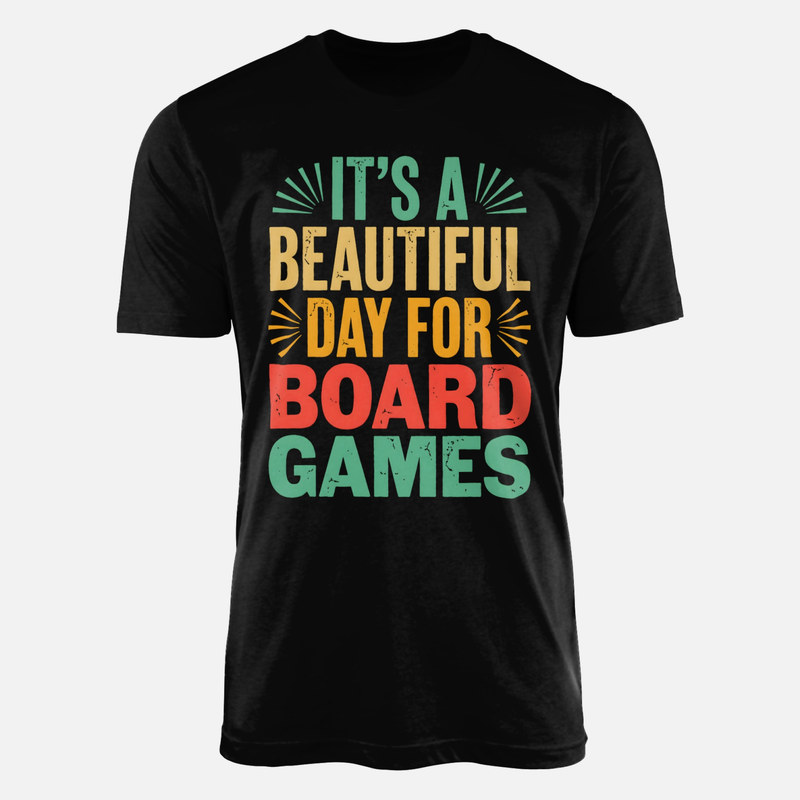 Camisetas: D&iacute;a perfecto para juegos de mesa retro