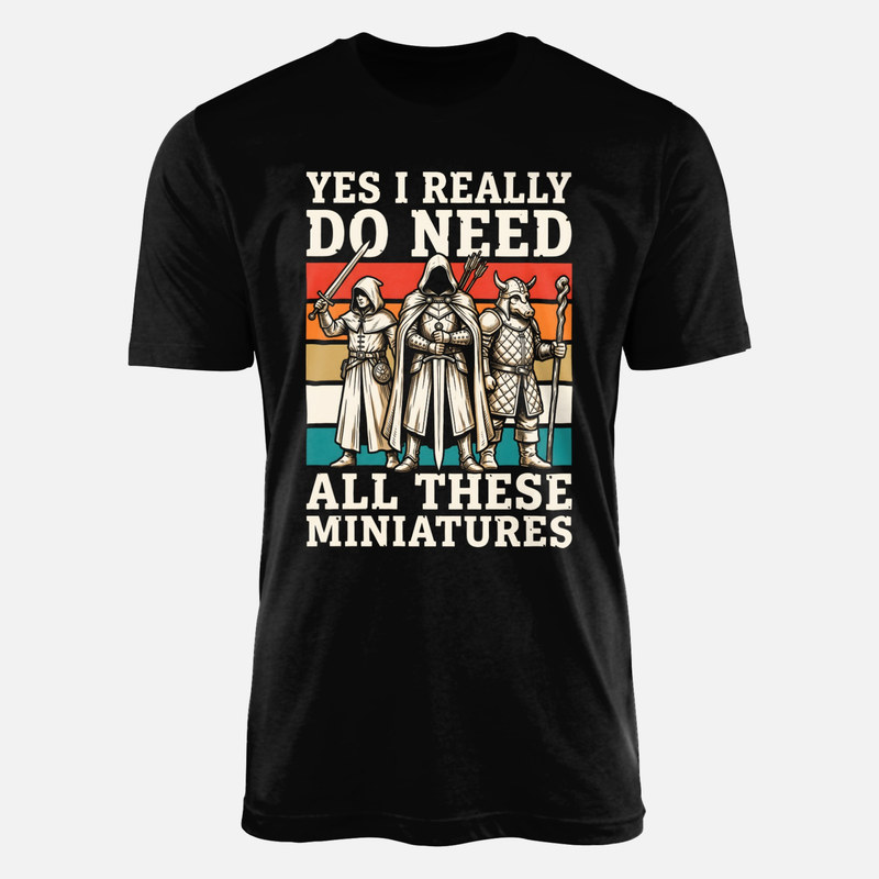Camisetas: Necesito todas estas miniaturas