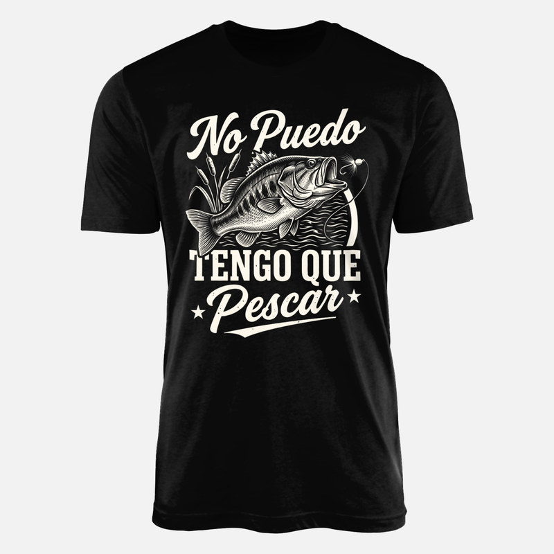 Camisetas: No puedo tengo que pescar