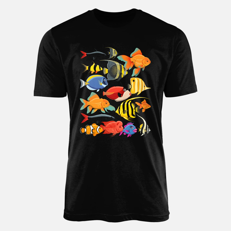 Camisetas: Peces tropicales y de acuario