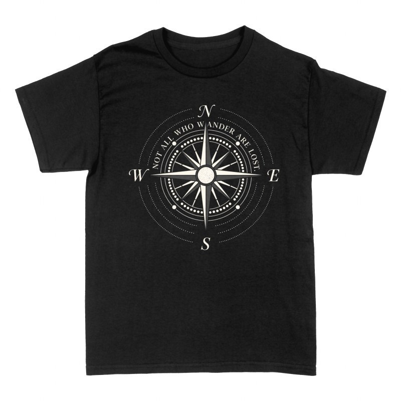 Camisetas: Br&uacute;jula Rosa de los Vientos Aventura