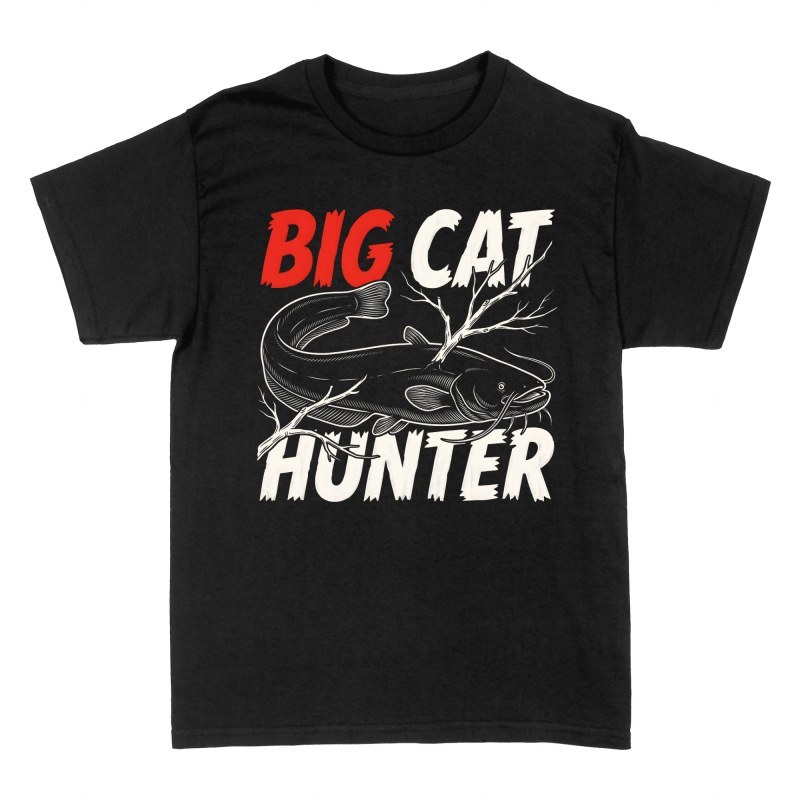 Camisetas: Cazador de pez gato gigante