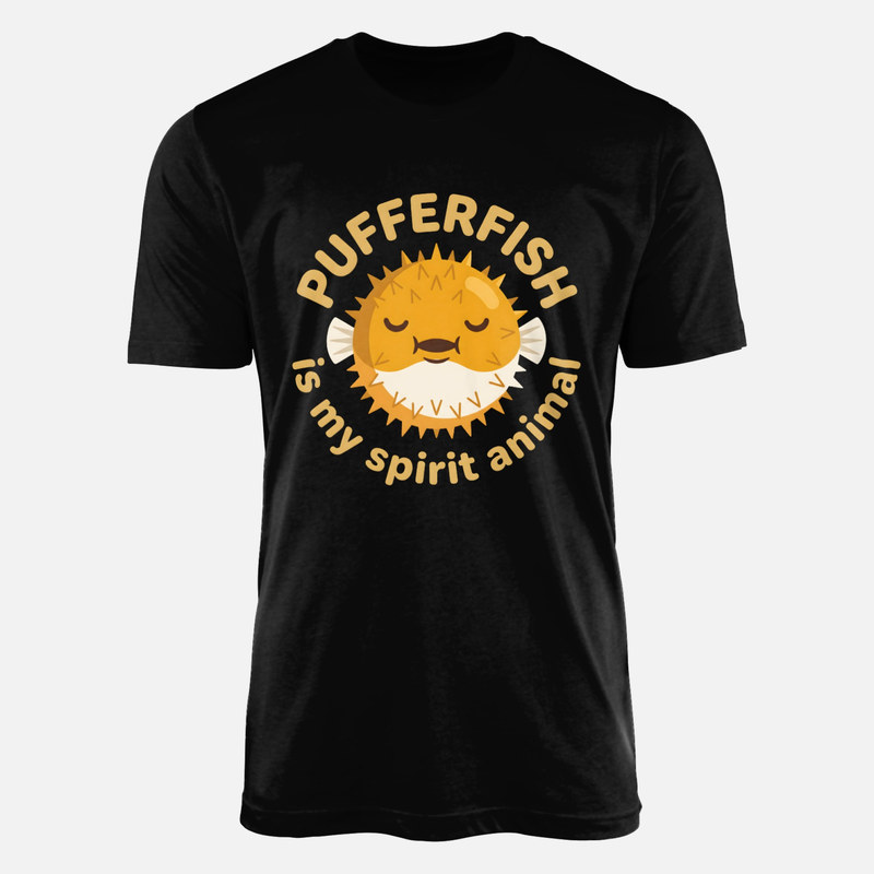 Camisetas: Pez globo animal espiritual