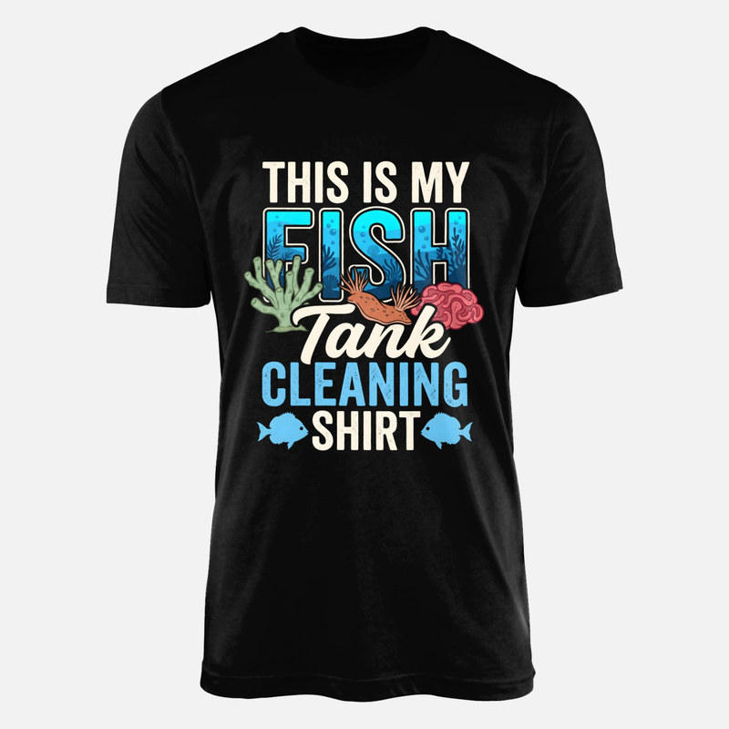 Camisetas: Limpiar el acuario