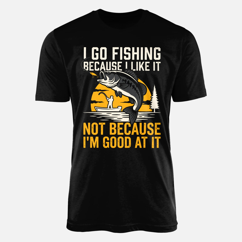 Camisetas: Pesca por afici&oacute;n no por habilidad