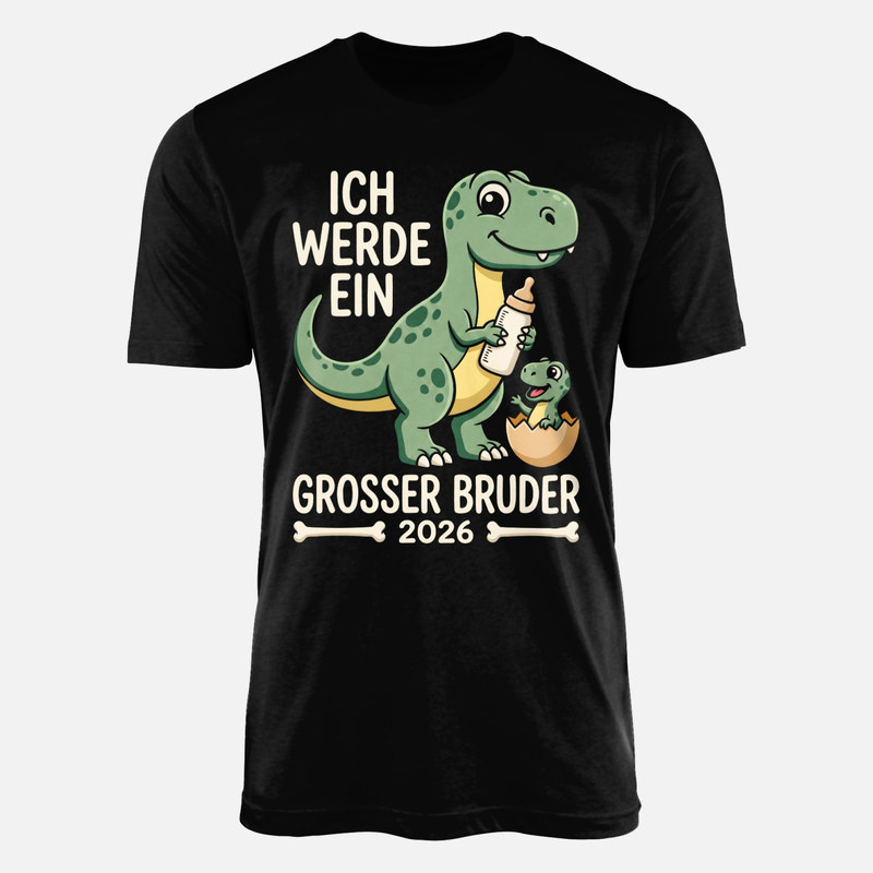 Camisetas: Dinosaurio Hermano Mayor 2026
